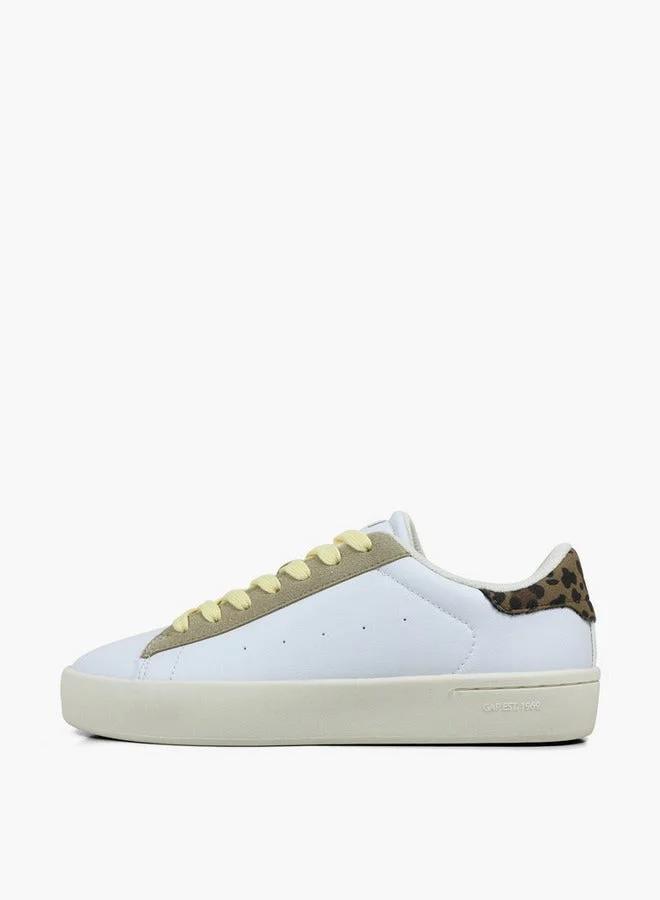 GAP Women Sun Ltx Lace-Up Ankle Sneakers